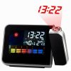 Digital LCD Projection Alarm Clock with Calendar Weather Forecast Station